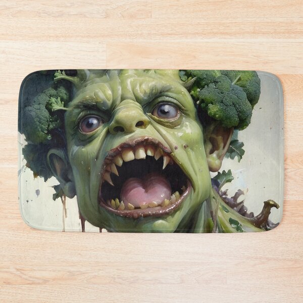 Item preview, The Scary Broccoli Monster designed and sold by TheArtOfPat.