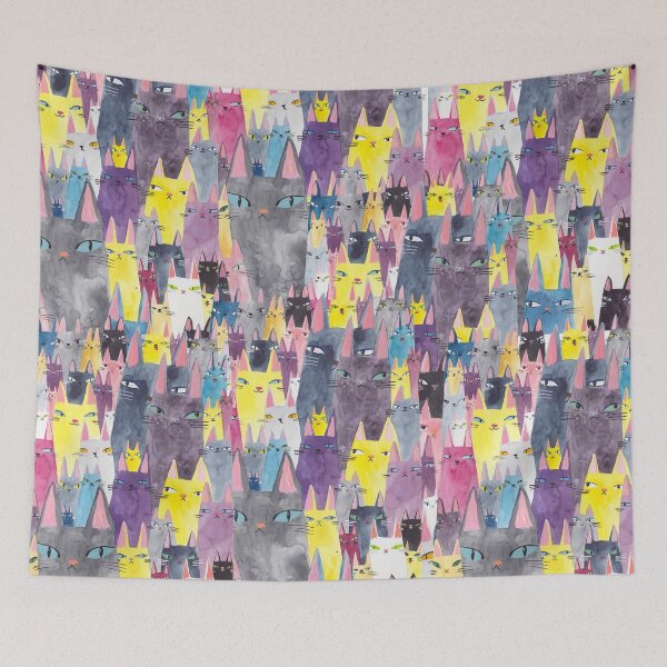 Item preview, Cat crowd designed and sold by surfingsloth.