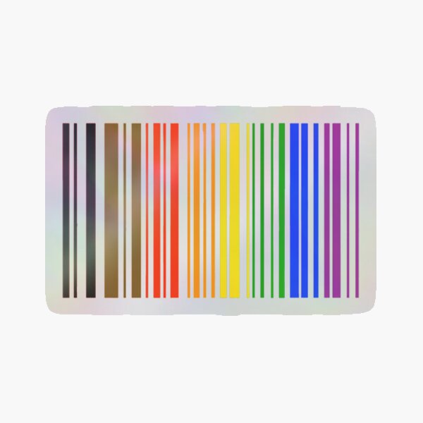 Aperçu de l'œuvre Code-barres de la fierté POC créée et vendue par Amanda Hodge.