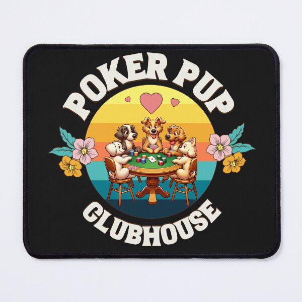 Item preview, Poker Pup Clubhouse designed and sold by IdeasDream.
