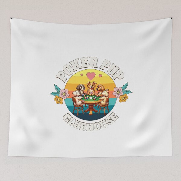 Item preview, Poker Pup Clubhouse designed and sold by IdeasDream.