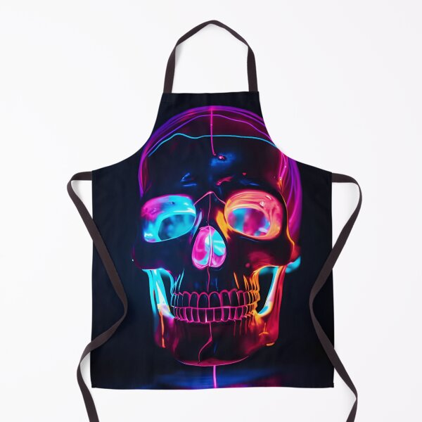 Item preview, Neon Skull Art designed and sold by Stevburykingev.