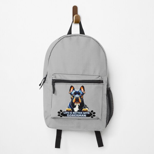 Item preview, Life is better with doberman, best funny gift for Doberman Pinscher lovers Sticker designed and sold by Anu Ram.