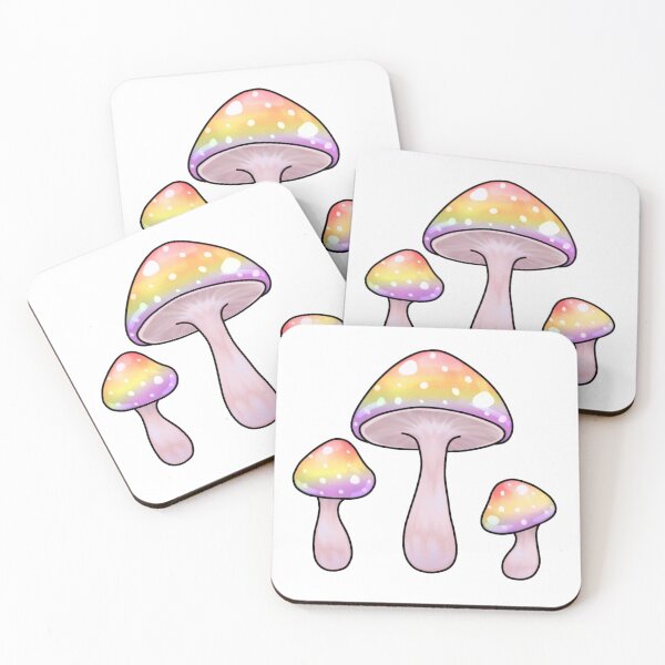 Item preview, Gay pride mushrooms! designed and sold by Artist-in-space.