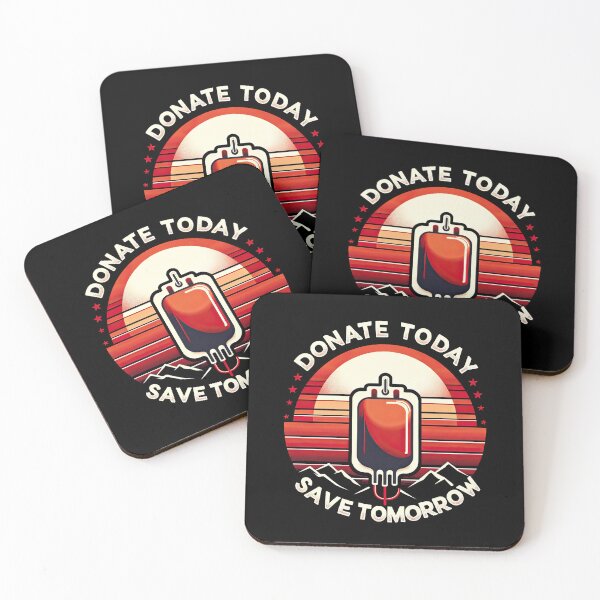 Item preview, Donate Today, Save Tomorrow Blood Drive Tee - blood donation awareness  designed and sold by MAPDDesigns.
