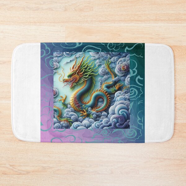 Item preview, Fantasy Dragon zodiac ushering New Year (silvergoldvisionary) designed and sold by SGVisionary.
