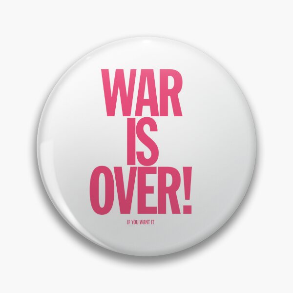Item preview, Yoko Ono John Lennon sticker War is Over activist sticker protest sign beatles sticker activist War is Over sticker designed and sold by LaundrySalt.
