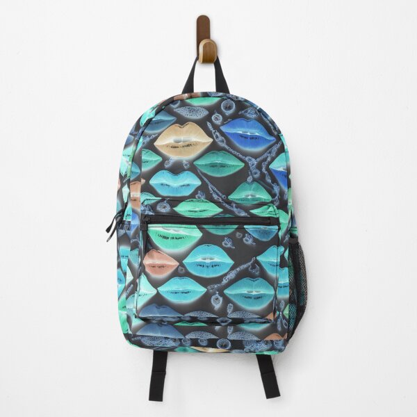 Item preview, woman lips in neon holographic colors street waer graffiti designed and sold by Carlos Gudino.