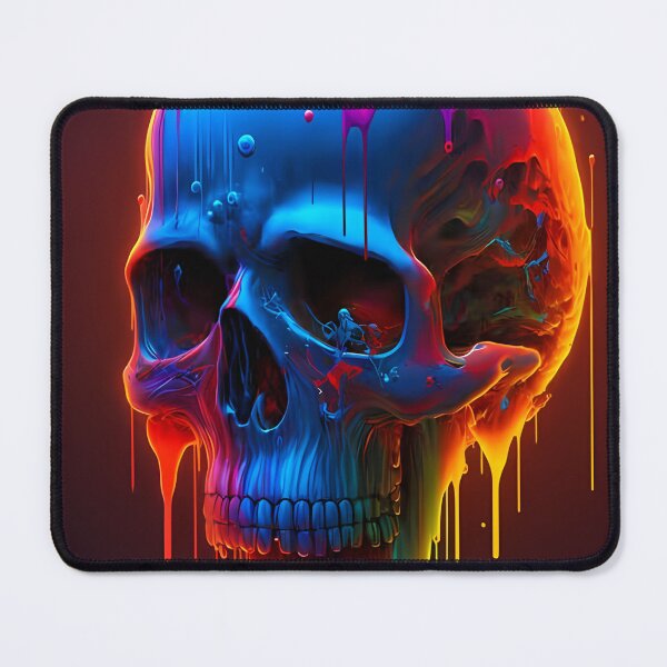Item preview, Colorful Paint Skull designed and sold by Stevburykingev.