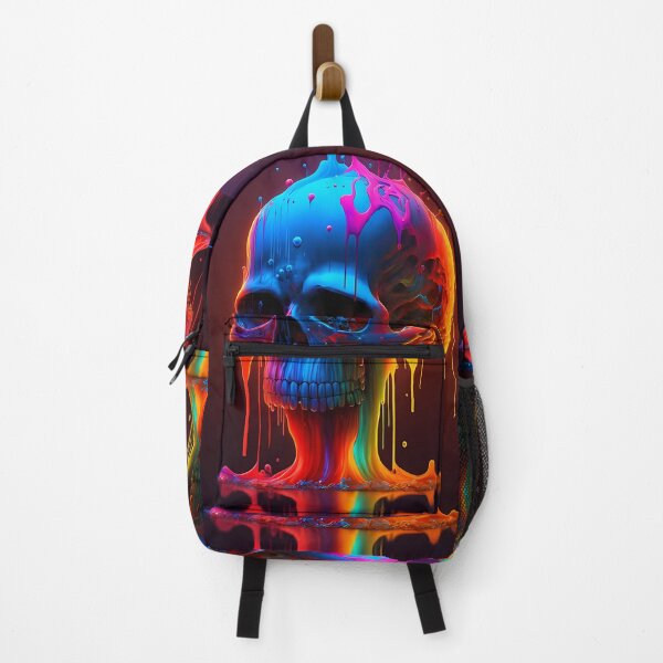 Item preview, Colorful Paint Skull designed and sold by Stevburykingev.