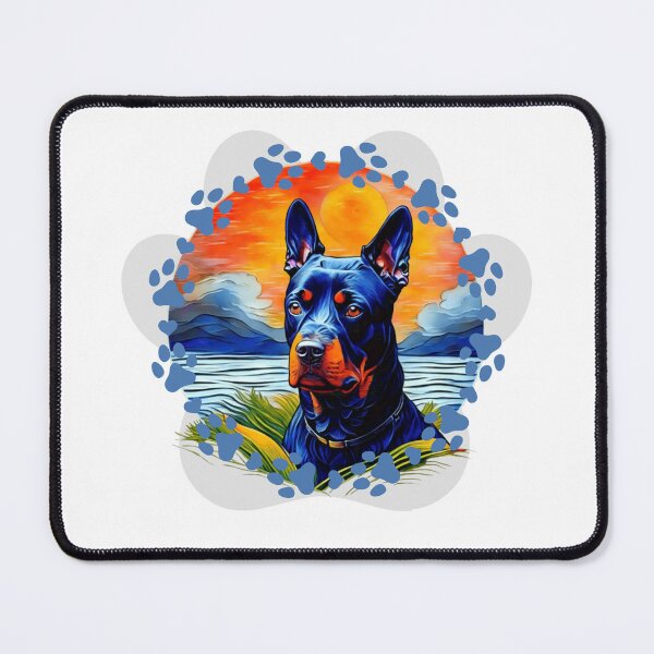 Item preview, Doberman Natural Ears, best gift for Doberman Pinscher lovers Sticker designed and sold by Anu Ram.