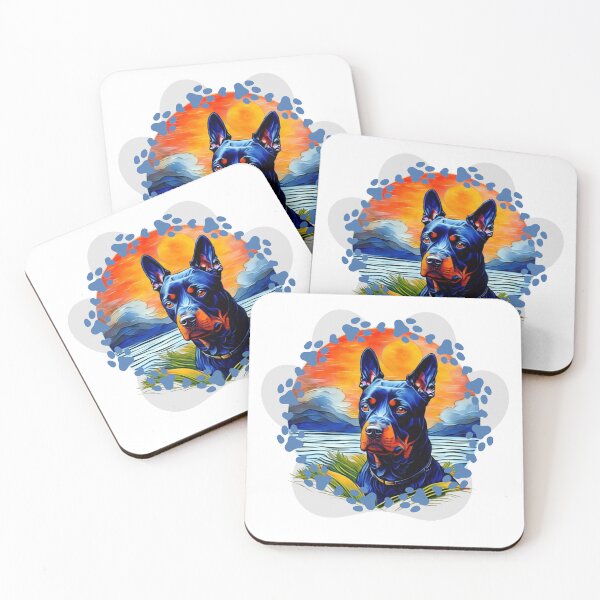 Item preview,  Doberman Natural Ears, best gift for Doberman Pinscher lovers Sticker designed and sold by Anu  Ram.