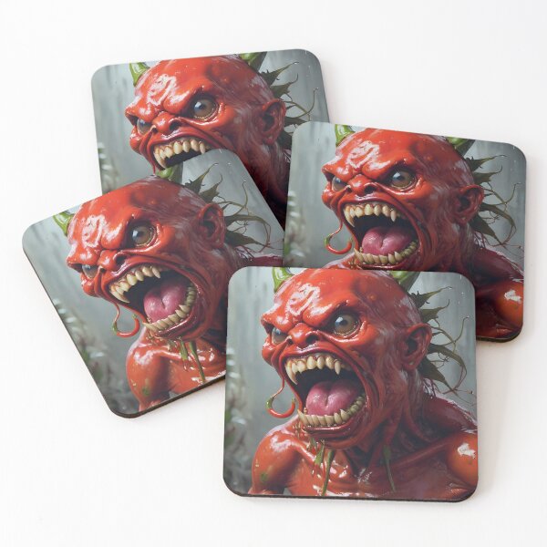 Item preview, The Scary Chili Pepper Monster designed and sold by TheArtOfPat.