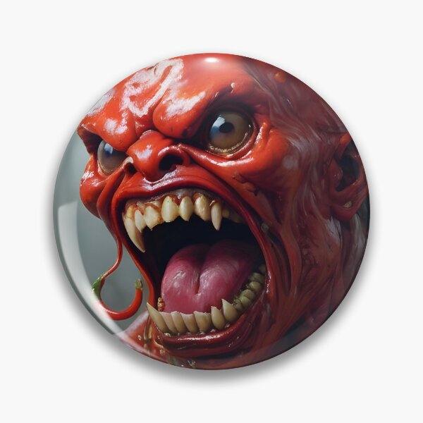 Item preview, The Scary Chili Pepper Monster designed and sold by TheArtOfPat.
