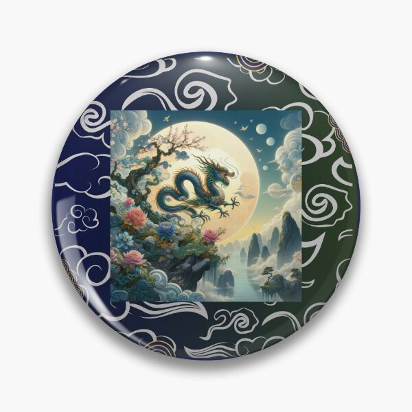 Item preview, Fantasy Dragon zodiac ushering New Year (silvergoldvisionary) designed and sold by SGVisionary.