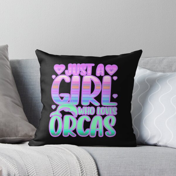 Item preview, just a girl who loves orcas #1 designed and sold by creativerooney.