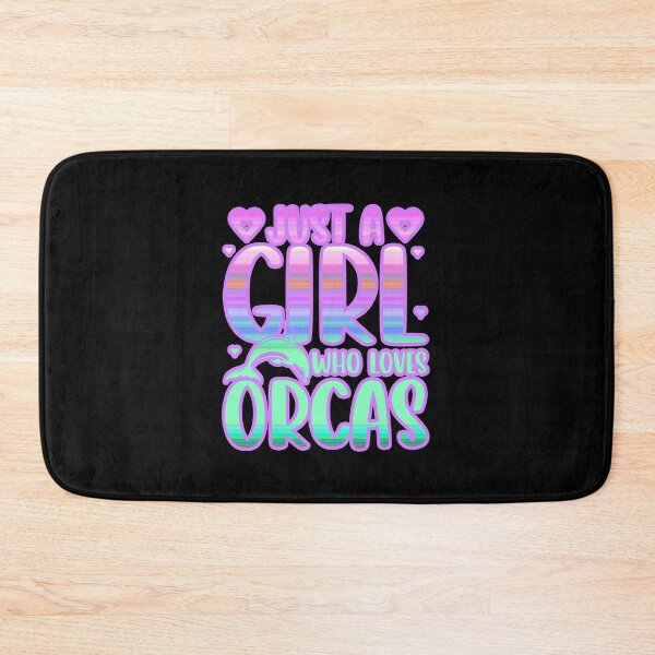 Item preview, just a girl who loves orcas #1 designed and sold by creativerooney.
