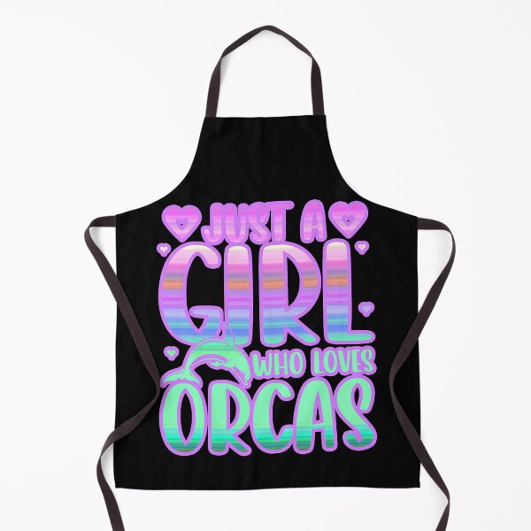 Item preview, just a girl who loves orcas #1 designed and sold by creativerooney.