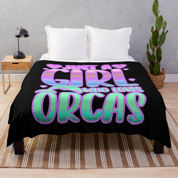 Item preview, just a girl who loves orcas #1 designed and sold by creativerooney.