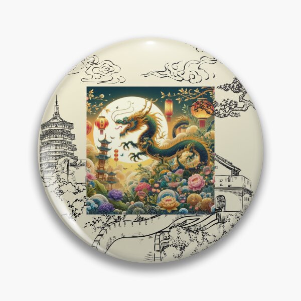 Item preview, Fantasy Dragon zodiac ushering New Year (silvergoldvisionary) designed and sold by SGVisionary.