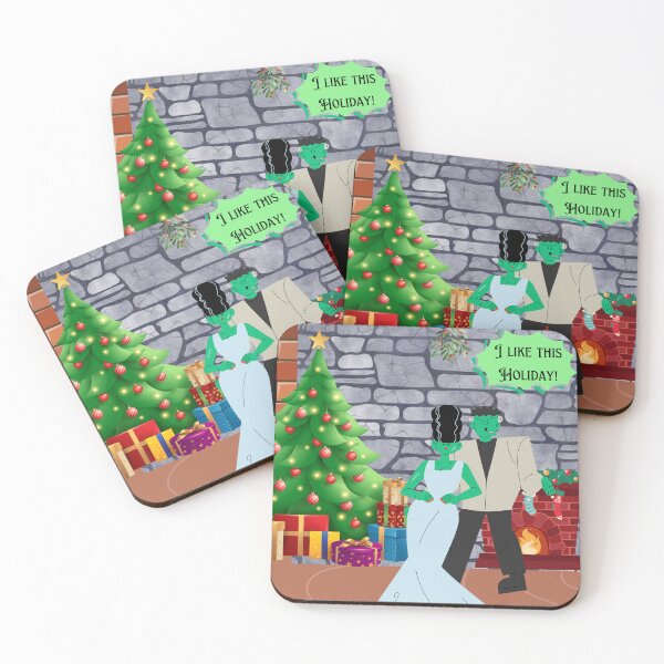 Item preview, Frankenstein's Monsters' Christmas designed and sold by AlmostMaybNevr.