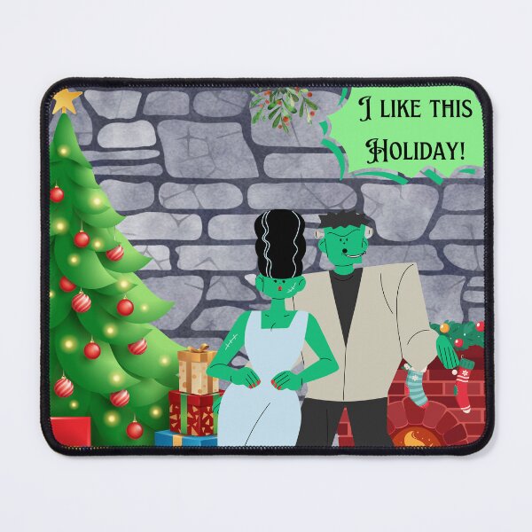 Item preview, Frankenstein's Monsters' Christmas designed and sold by AlmostMaybNevr.