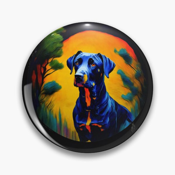 Item preview, Doberman Natural Ears, best gift for Doberman Pinscher lovers Sticker designed and sold by Anu  Ram.