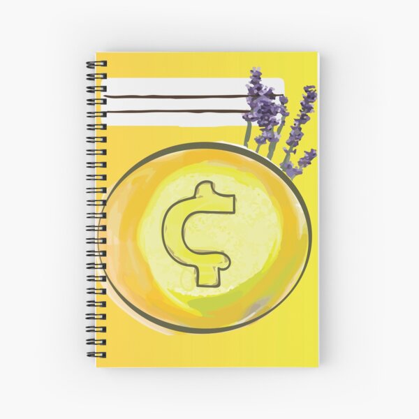 coinage Spiral Notebook