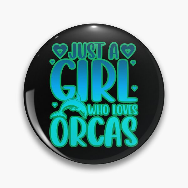 Item preview, just a girl who loves orcas #2 designed and sold by creativerooney.