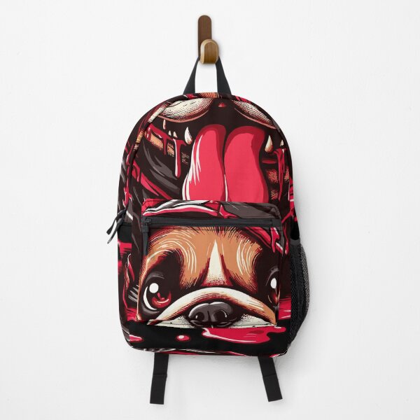 Item preview, Papa bull dog turned a vampire on Halloween , Cartoon designed and sold by olopaw.