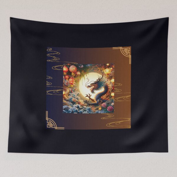 Item preview, Fantasy Dragon zodiac ushering New Year (silvergoldvisionary) designed and sold by SGVisionary.