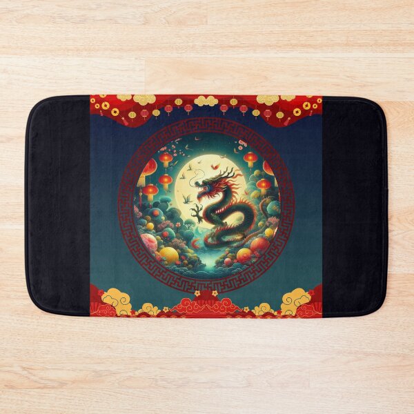 Item preview, Fantasy Dragon zodiac ushering New Year (silvergoldvisionary) designed and sold by SGVisionary.