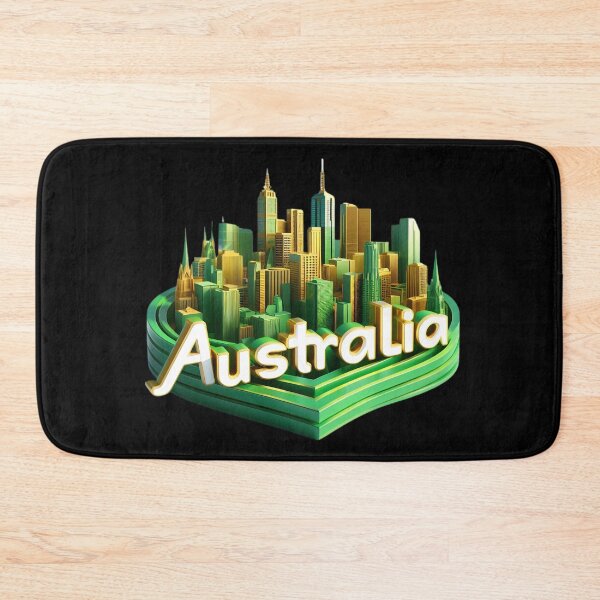 Item preview, AUSTRALIA - GREEN, GOLD AND GROUSE! designed and sold by Takin-Thepiss.
