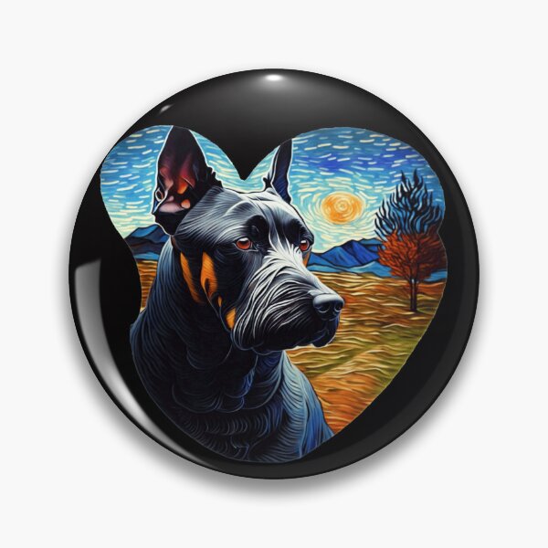 Item preview, Doberman Natural Ears, best gift for Doberman Pinscher lovers Sticker designed and sold by Anu  Ram.
