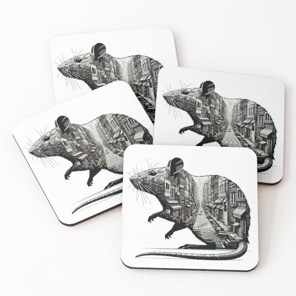 Item preview, rat designed and sold by FarbenFabel.