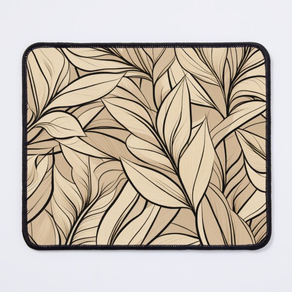 Item preview, Earthen Elegance: Beige-Toned Leaves designed and sold by RipollDesigns.