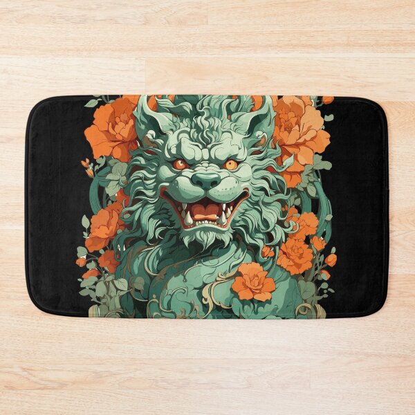 Item preview, Foo Lion Art, Best Gifts, Animal Abstract Artwork, Chinese guardian lions designed and sold by R-RHAPSODY.