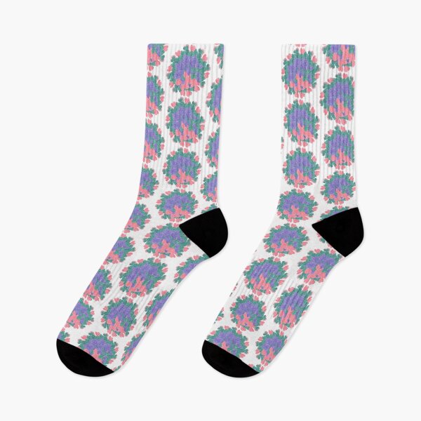 Item preview, Hand-drawn Glitter Hearts in Pink, Green, and Blue designed and sold by Victoria Rose.