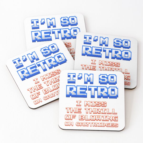 Item preview, I Am So Retro I Miss the Thrill of Blowing on Cartridges designed and sold by johnnyp1975.