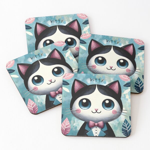 Item preview, Dapper Tuxedo Cat Artwork designed and sold by inkArtistryfine.