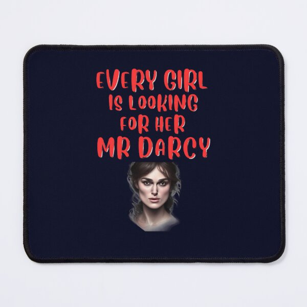 Item preview, Keira Knightley Mr Darcy quote designed and sold by JackFreestone.