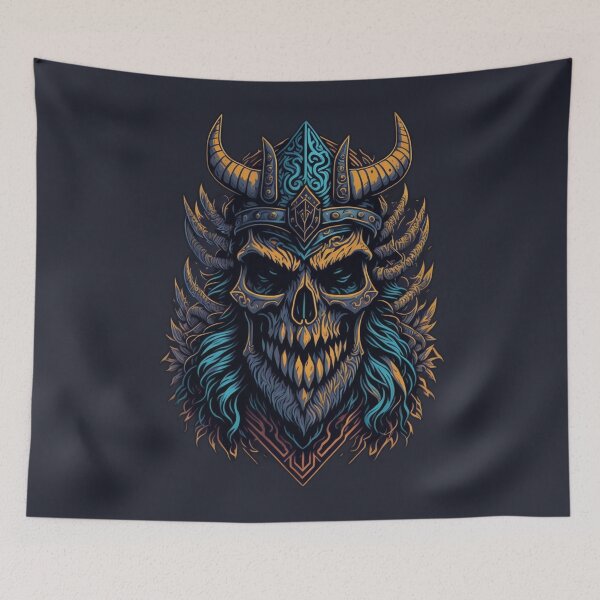 Item preview, Viking Skull designed and sold by Rafael Vilemberg.