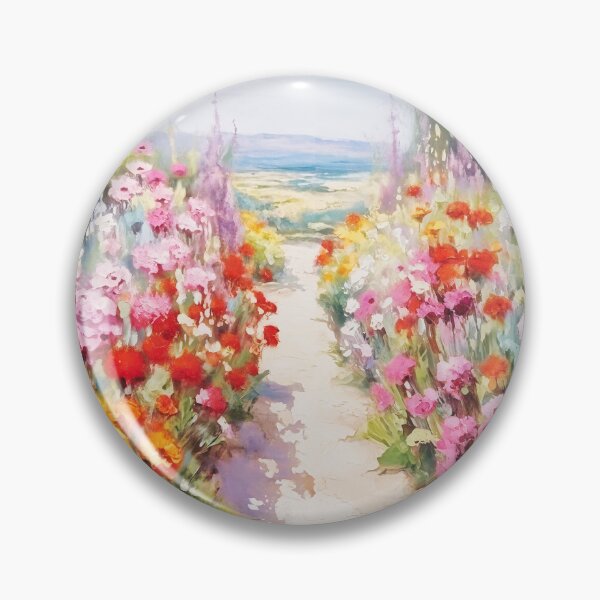 Item preview, Blooming Pathway - Impressionist Painting designed and sold by HAL2501.