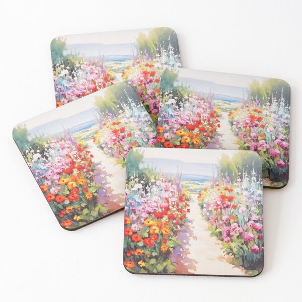 Item preview, Blooming Pathway - Impressionist Painting designed and sold by HAL2501.