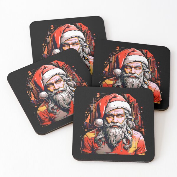 Item preview, Joyful Splendor: A Colorful Santa Celebration on Christmas Day designed and sold by WantStore.