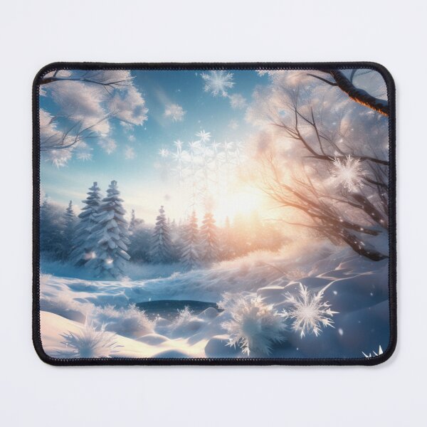 Item preview, winter forest snowflakes designed and sold by JangmiHorang.