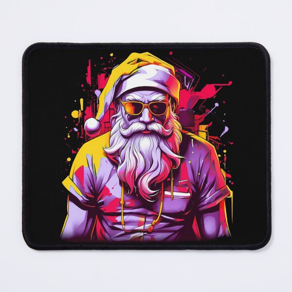 Item preview, Santa's Kaleidoscope Delight: A Colorful Christmas Celebration designed and sold by WantStore.