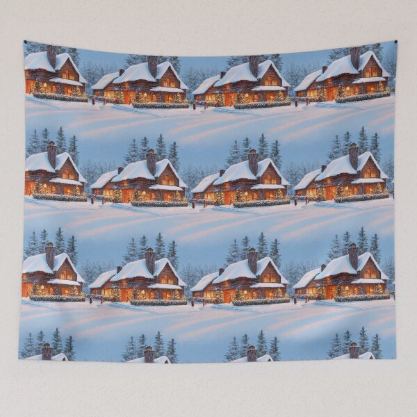 Item preview, Seamless Pattern: Winter Wonderland Whimsy designed and sold by Phutharesuan Wachirapisut.