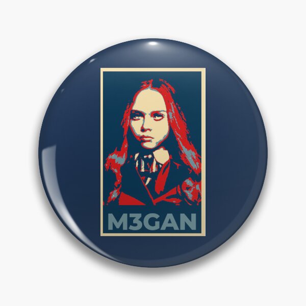 Item preview, M3GAN for President designed and sold by MoonGirly.