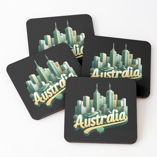 Item preview,  AUSTRALIA - GREEN, GOLD AND GROUSE! II designed and sold by Takin-Thepiss.